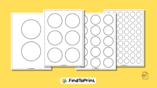 7+ Printable Circle Template for Craft Projects