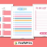 Organize Your Life with These Free Printable To-Do Lists