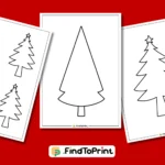 Christmas Tree Printable Templates